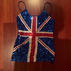 Ginger Spice English Flag Shirt